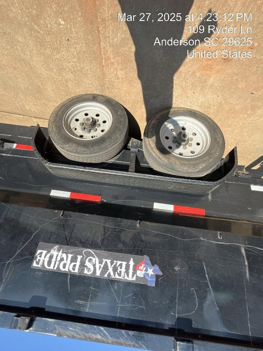 2024 TEXAS PRIDE TRAILERS 14'L x 7'W 5 Cu Yd Trunnion Hydraulic Dump