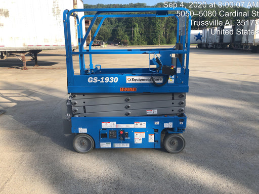 2020 Genie GS-1930 Standard Machine