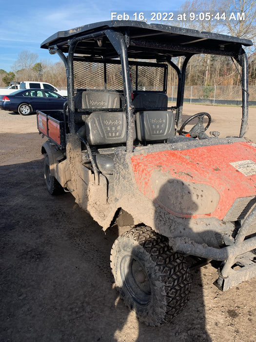 2021 Kubota RTV-X1140W-H Plastic Canopy, Windshield Acrylic Clear, LED Strobe Light, Wire Harness Kit, Back up Alarm