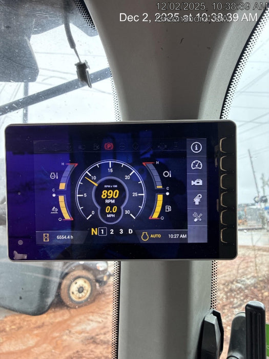 2018 Case 621G CLOSED CAB, 1 FUNCTION, JRB 416 STYLE HYD COUPLER