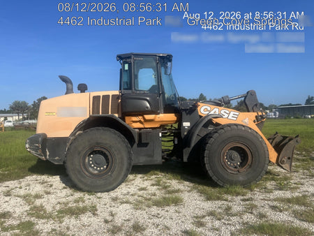 2018 Case 821G CLOSED CAB, 1 FUNCTION, JRB 418 STYLE HYD COUPLER