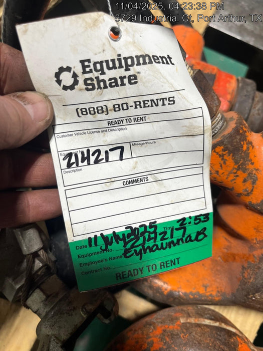 2022 MICHIGAN PNEUMATIC MP-133-ORANGE-NEP