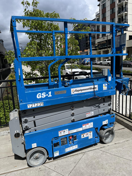 2020 Genie GS-1930 Solid Non Marking Tires, Beacon, Folding rails with half height swing gate, Telematics
