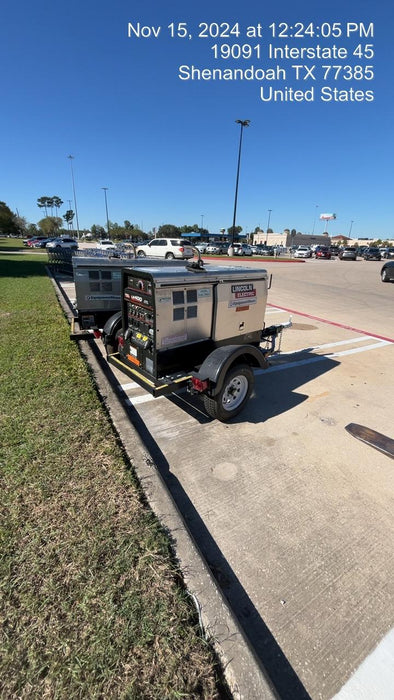 2024 Lincoln Electric LE400 Kubota V1505, Trlr, Cable Rack, Light Kit, ES Decals, T3