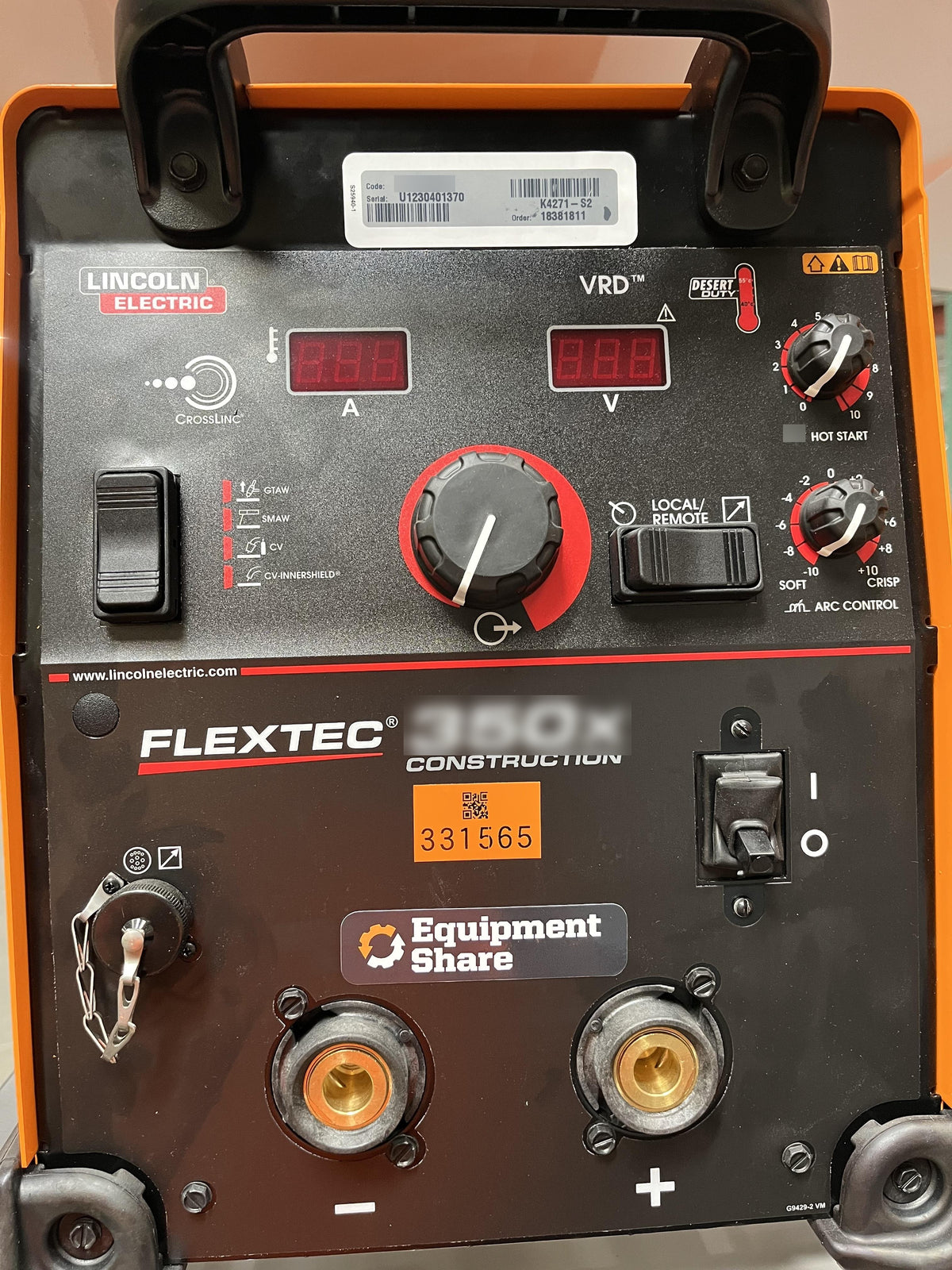 2023 LINCOLN ELECTRIC FLEXTEC 350X
