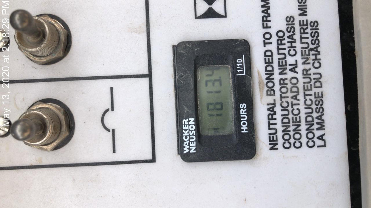 2019 Wacker Neuson LTV6L-MH Wacker Neuson LTV6L Mobile Light Tower w/Fuel Level Sensor Installed