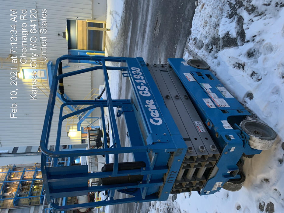 2018 Genie GS-1930 Genie GS-1930 w/Fixed Rail, Chain Entry