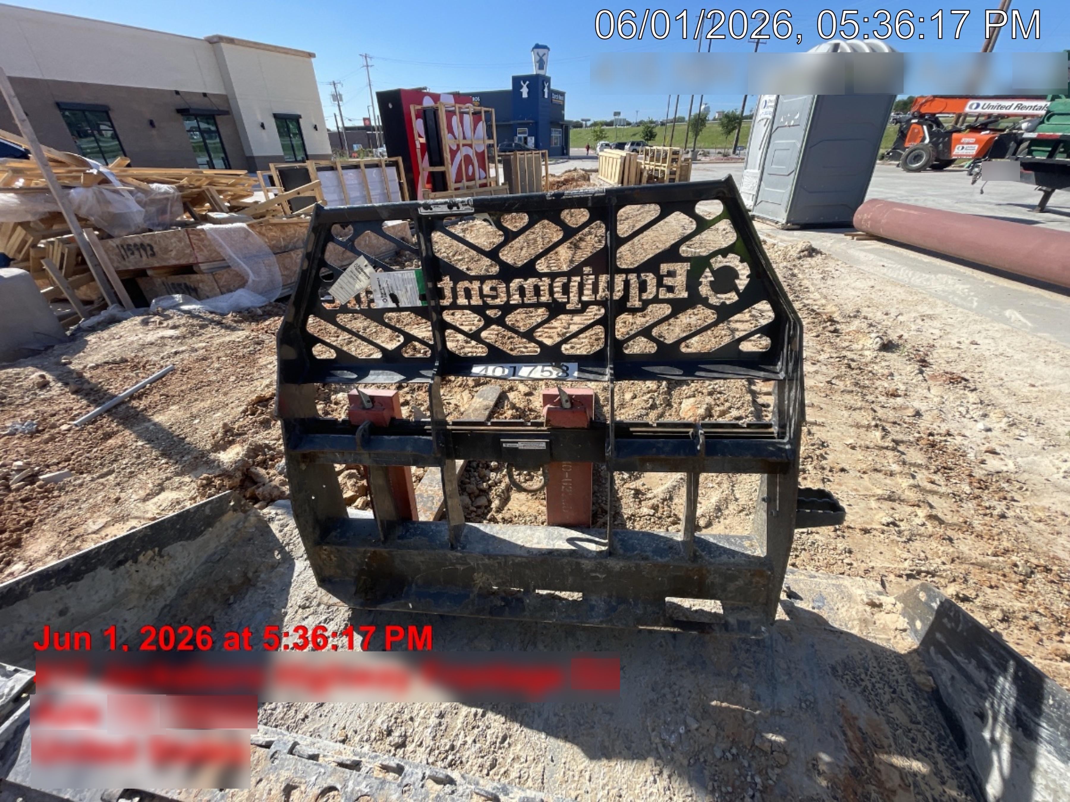 2024 PALADIN 72" Skid Steer Forks