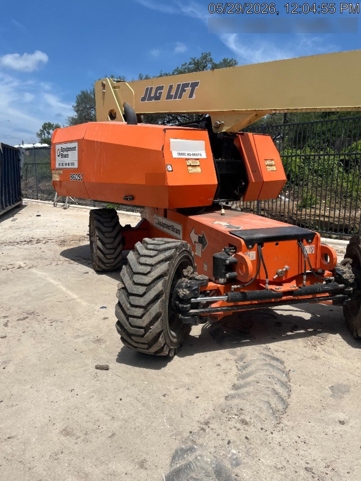 2019 JLG 860SJ