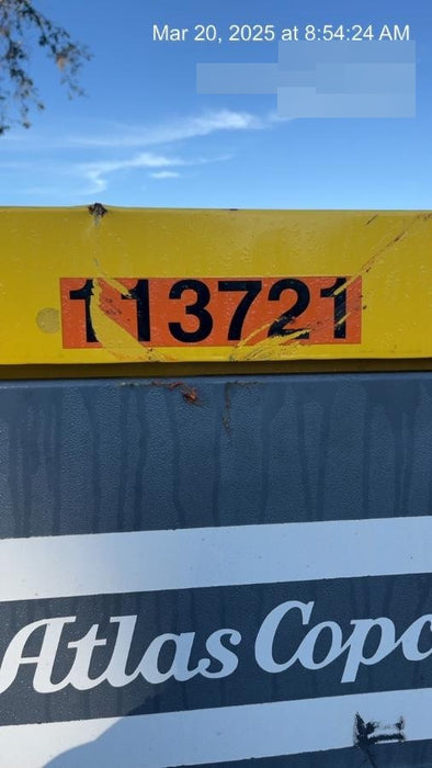 2020 ATLAS COPCO PAS 150 HF CS Enclosed