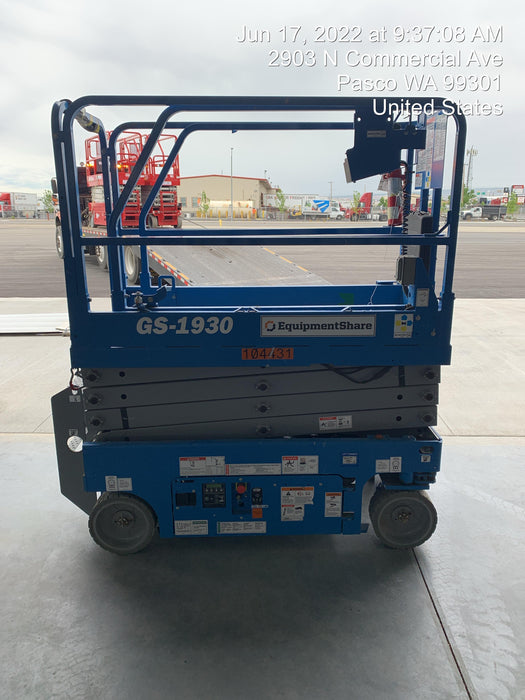 2020 Genie GS-1930 Standard Machine, 800W Inverter