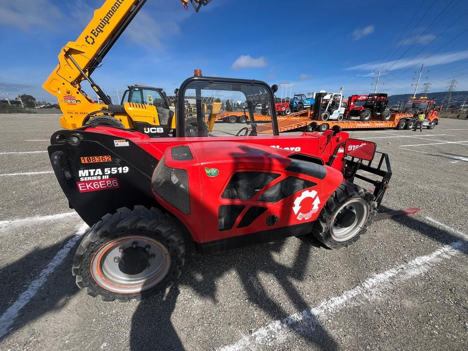 2020 Manitou MTA5519 Canopy, Solid Tires, Work Lights, Beacon, Aux Hydraulics, Back up Alarm, Mirrors, ES Keypad