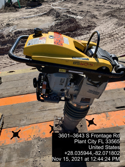 2020 WACKER NEUSON BS60-4As