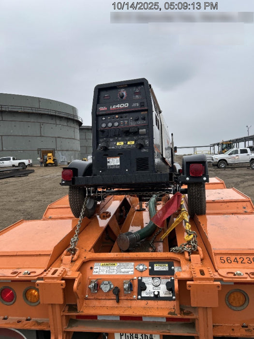 2024 Lincoln Electric LE400 Kubota V1505, Trlr, Cable Rack, Light Kit, ES Decals, T3