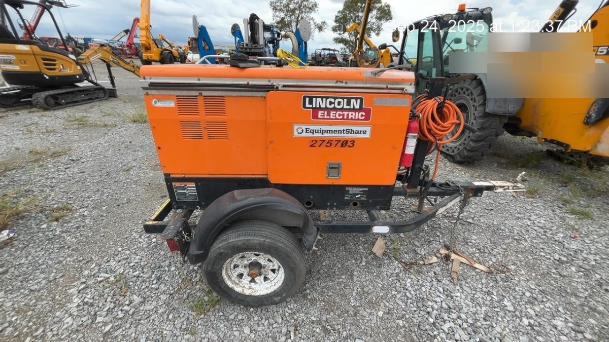 2022 Lincoln Electric LE400 Kubota V1505, Trlr, Cable Rack, Light Kit, ES Decals, T3