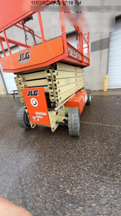 2019 JLG 4069LE Solid Non Marking Tires, Rotating Beacon