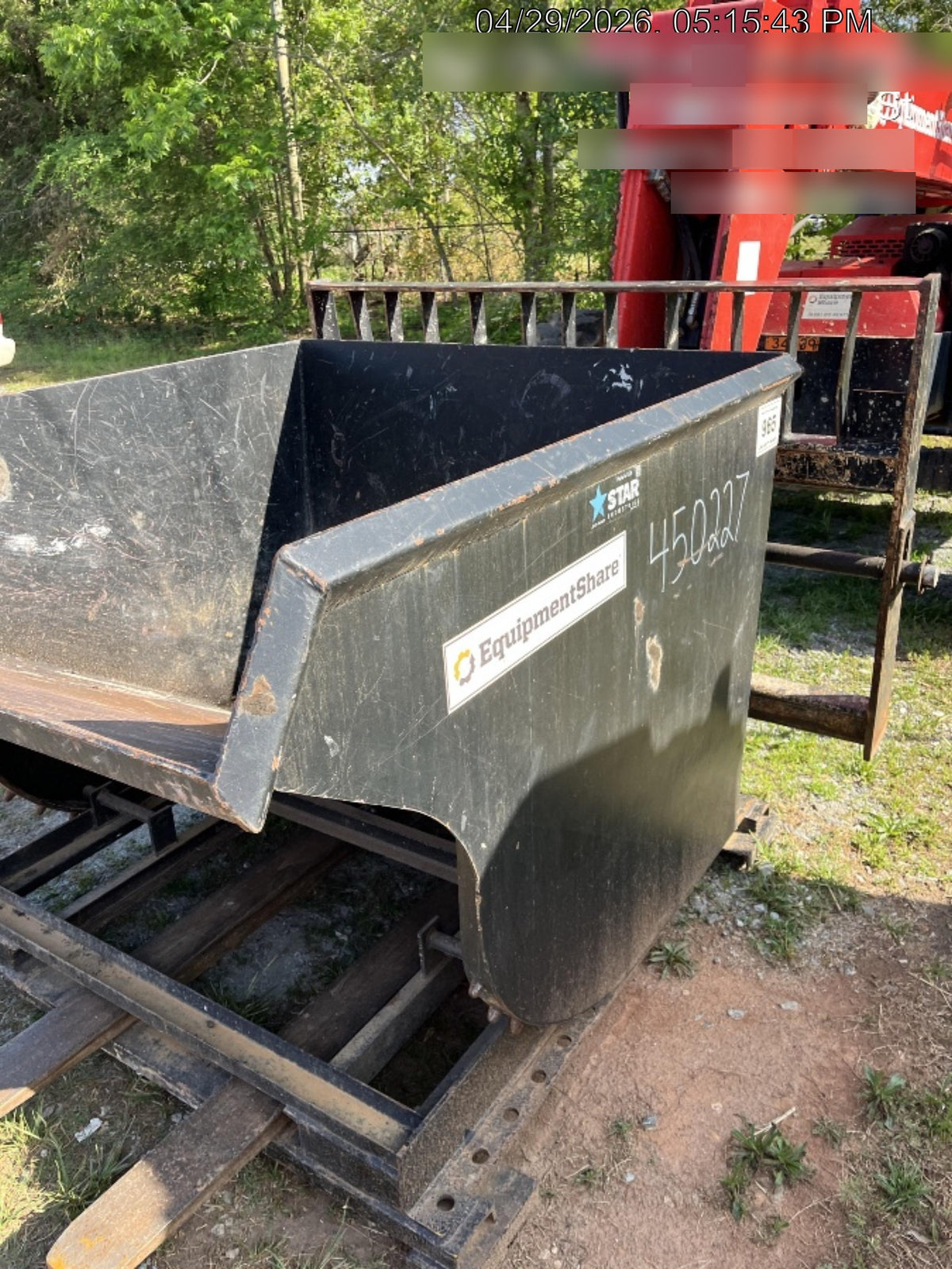 2024 STAR INDUSTRIES M-1820 - Self-Dump Hopper