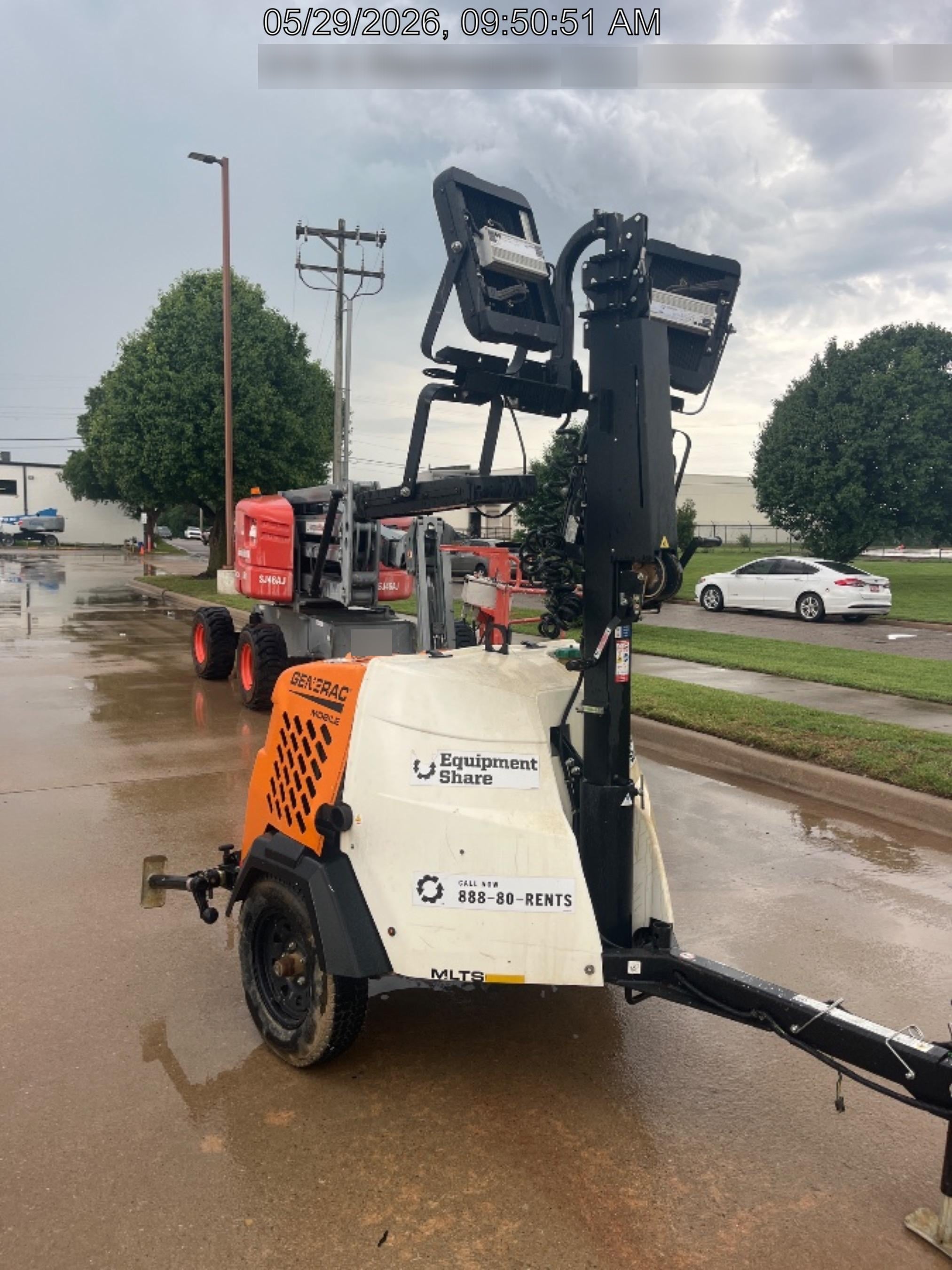 2023 Generac MLT2 Diesel, Flex Switch 120V Input, Powerzone Controller, (4) 320W LED Lights, 4kW Generator, 39.9 Gal Fuel Tank, 2" Ball, T3