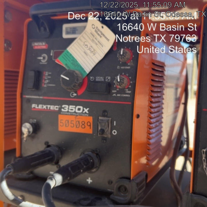 2025 LINCOLN ELECTRIC FLEXTEC 350X