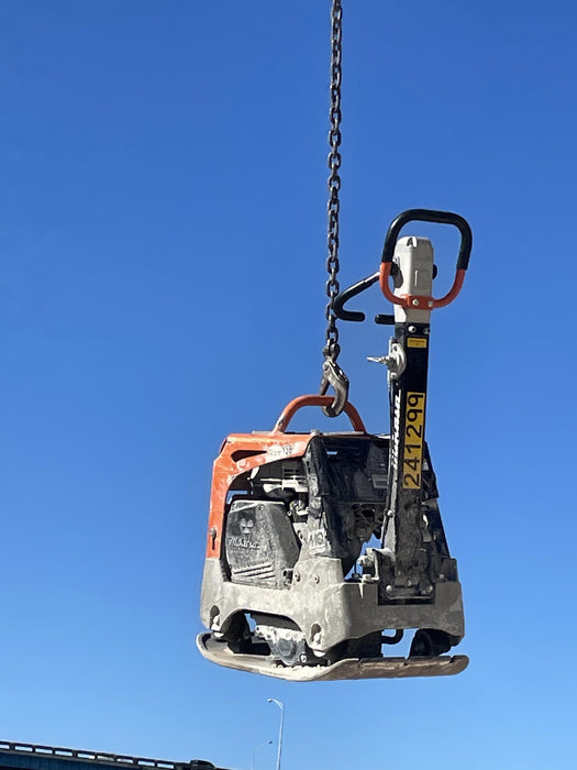 2022 Multiquip MVH158 Honda GX200, 17" Plate, Gas