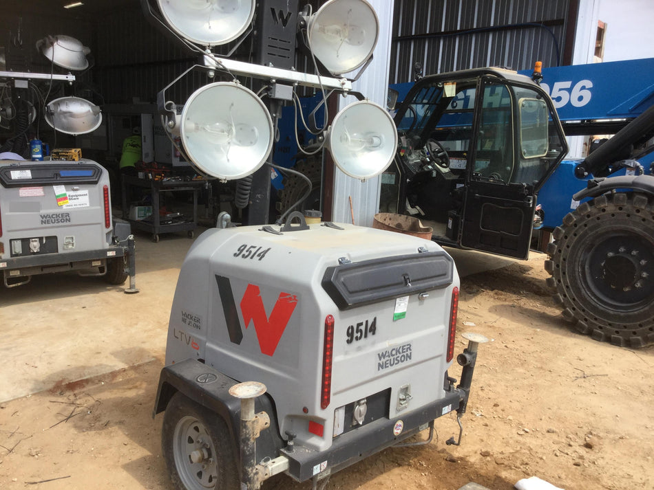 Wacker Neuson LTV6K-MH Wacker Neuson LTV6L Towable Light Tower - Kubota Engine