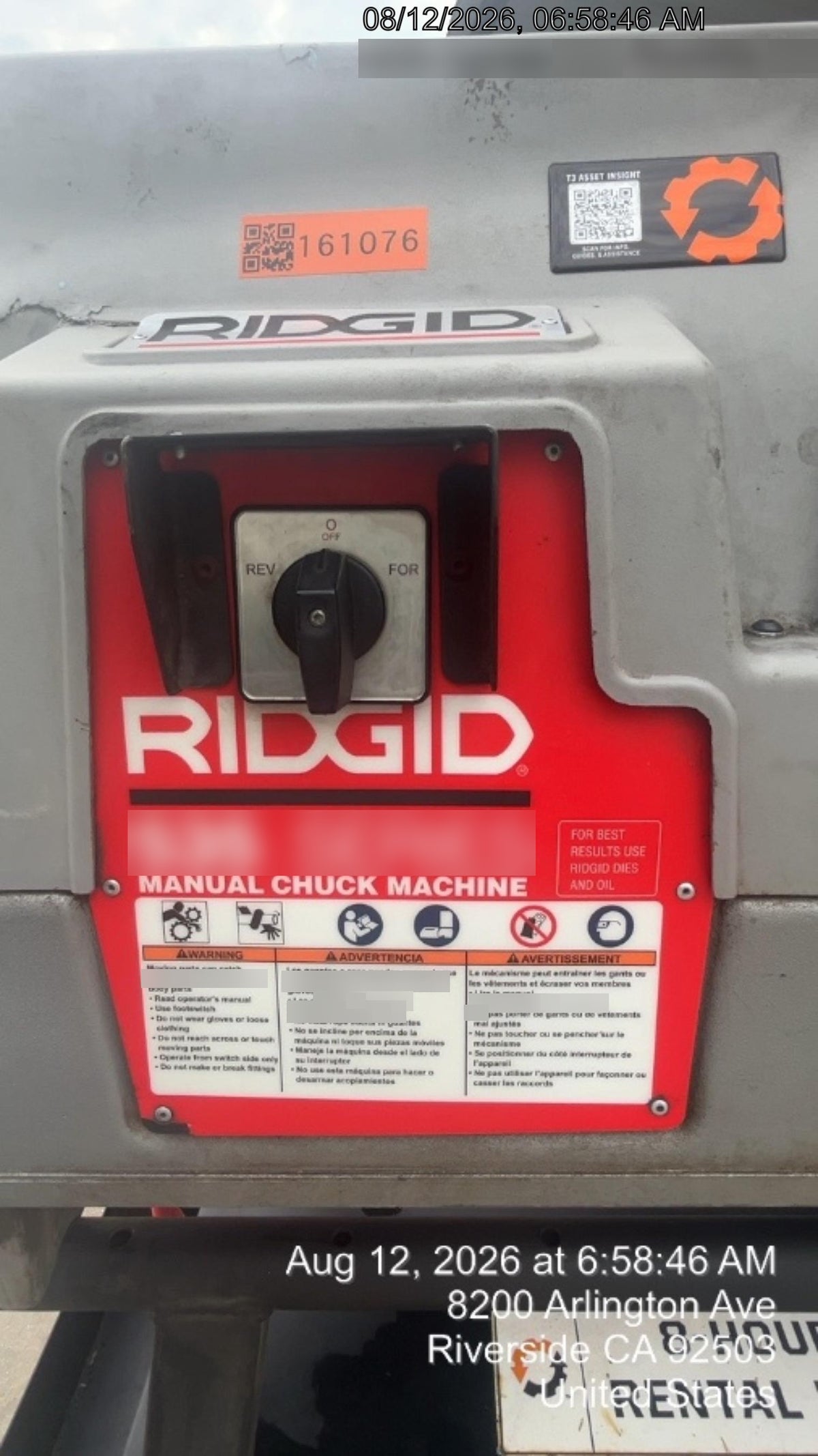 2021 RIDGID 535