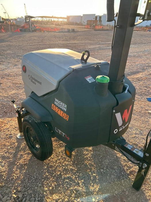 2024 Wacker Neuson LTT4 Diesel, Kohler KDW702, Deep Sea Controller, Auto Start, LED 320W, Bypass Outlet, T3