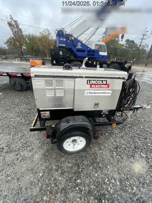 2018 Lincoln Electric Vantage 322 Lincoln Vantage 322 Welder Ready Pak 3 - Vantage 322, Trailer, Fender and light kit, Cable rack