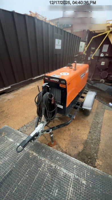 2022 Lincoln Electric LE400 Kubota V1505, Trlr, Cable Rack, Light Kit, ES Decals, T3