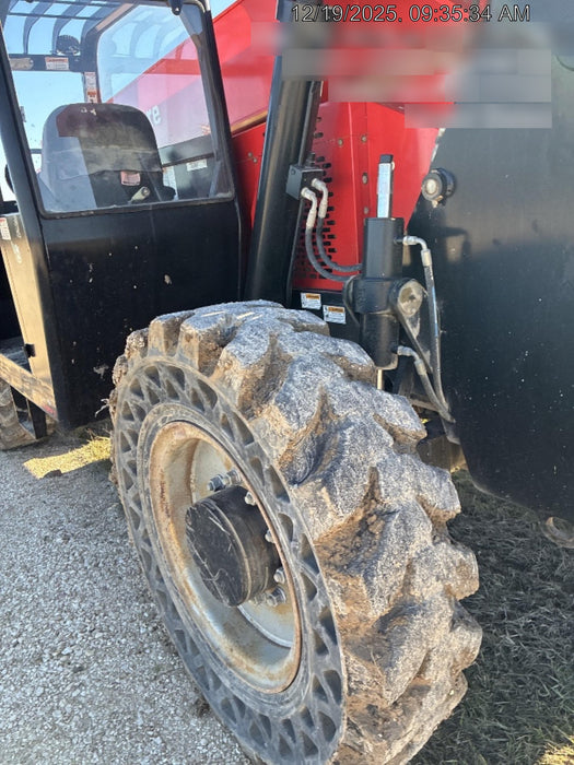 2019 Manitou MTA8044 74hp T4F, Open ROPS, Cab and Boom LED work lights, Auxiliary Hydraulics, Solid Tires, Amber strobe, Lift Hook 66" Carriage, 60" Forks