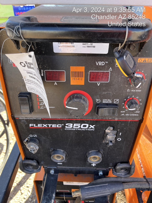 2022 LINCOLN ELECTRIC FLEXTEC 350X