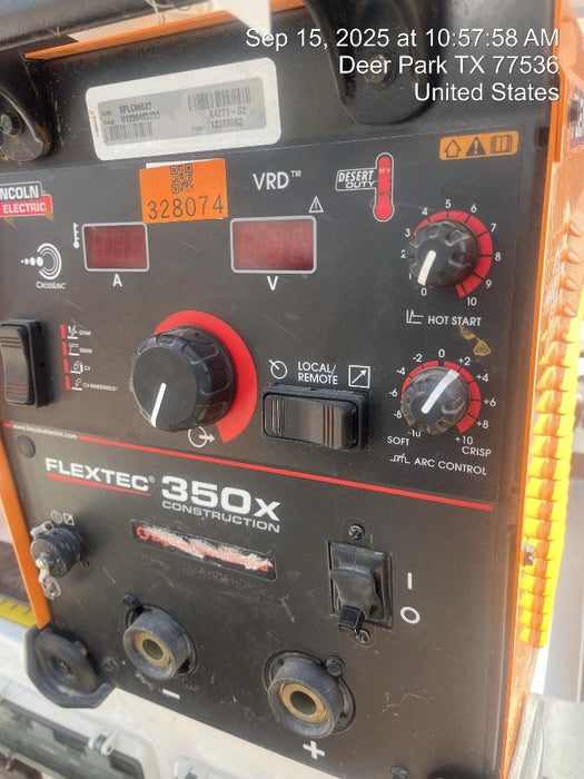 2023 LINCOLN ELECTRIC FLEXTEC 350X