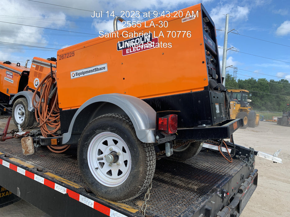 2022 Lincoln Electric LE400 Kubota V1505, Trlr, Cable Rack, Light Kit, ES Decals, T3