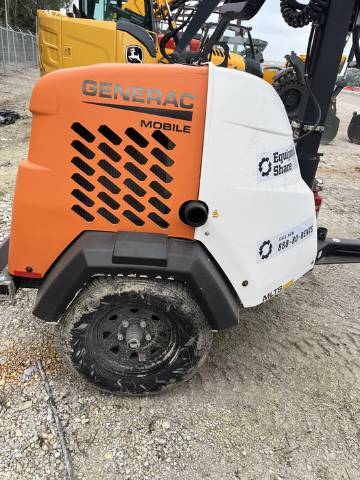 2024 Generac MLT2 Diesel, Flex Switch 120V Input, Powerzone Controller, 
(4) 320W LED Lights, 4kW Generator, 39.9 Gal Fuel Tank, 2" Ball, T3