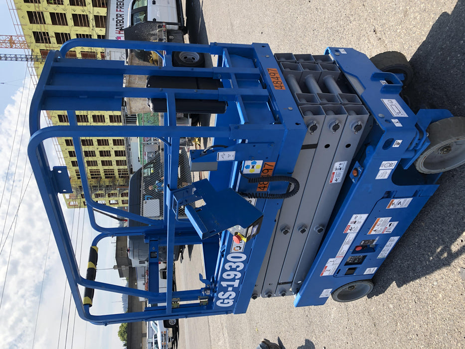 2019 Genie GS-1930 Half Height Swing Gate, 800W Inverter