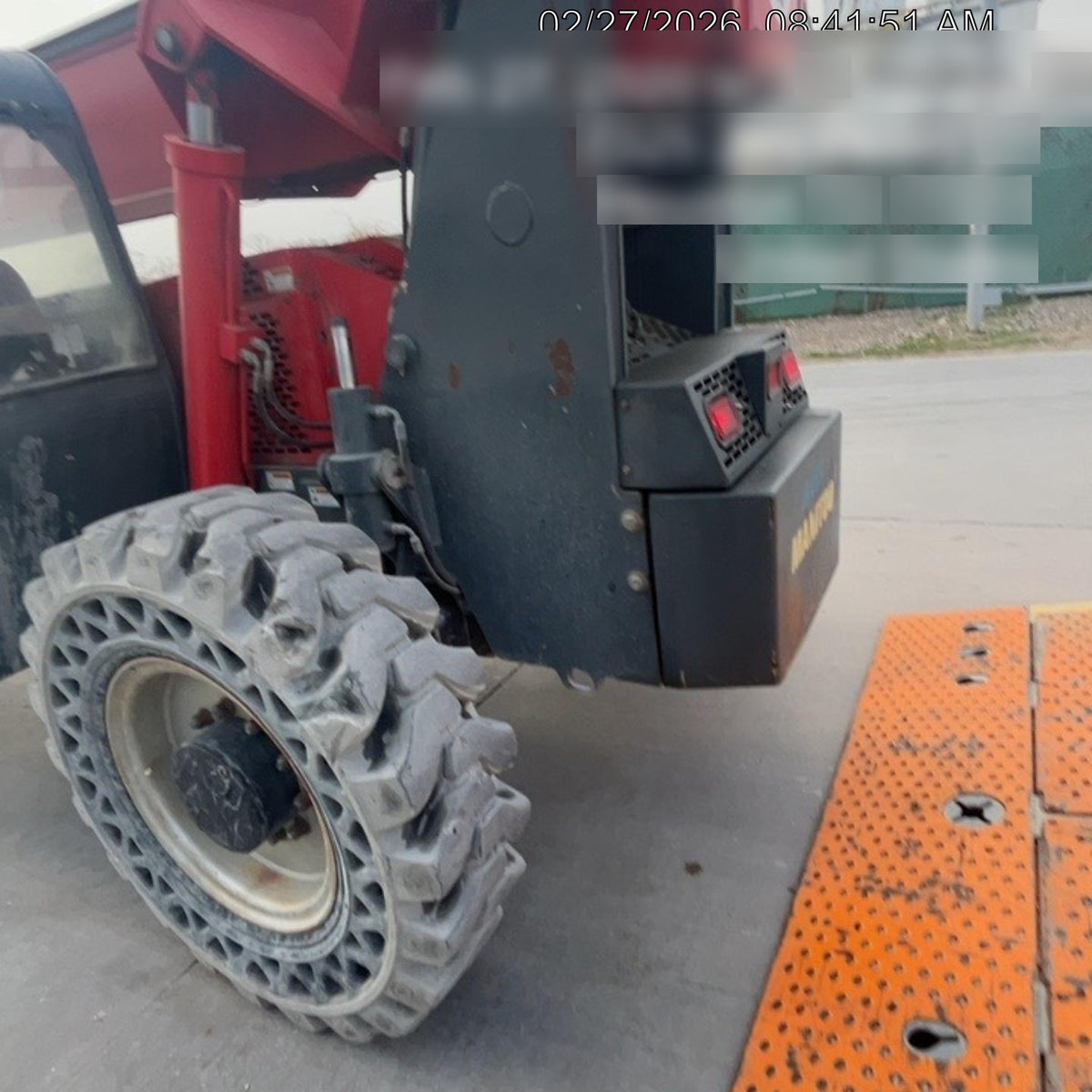 2019 Manitou MTA10055 MTA10055 - 74 HP T4, Canopy, Worklights/Strobe, Beacon, 66" Carriage, 60" Forks, Solid Tires, Lift Hook, Aux Hydraulics