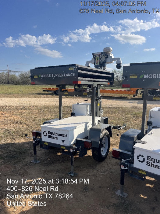 2025 NATIONAL SIGNAL Sunray Solar-Powered Mobile Integrator Tower