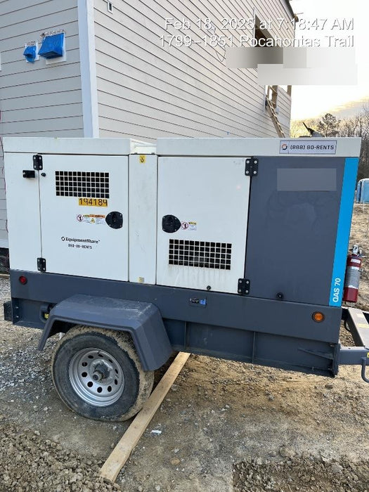 2021 ATLAS COPCO QAS 70