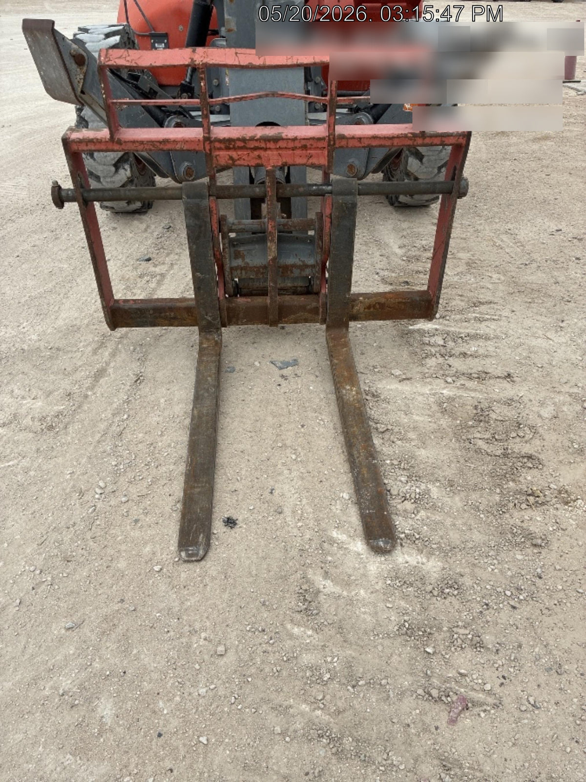 2018 Skyjack SJ1056 TH Skyjack 1056 TH Telehandler w/Open ROPS, Work Lights/Beacon, Solid Tires, 60" Carriage and Forks