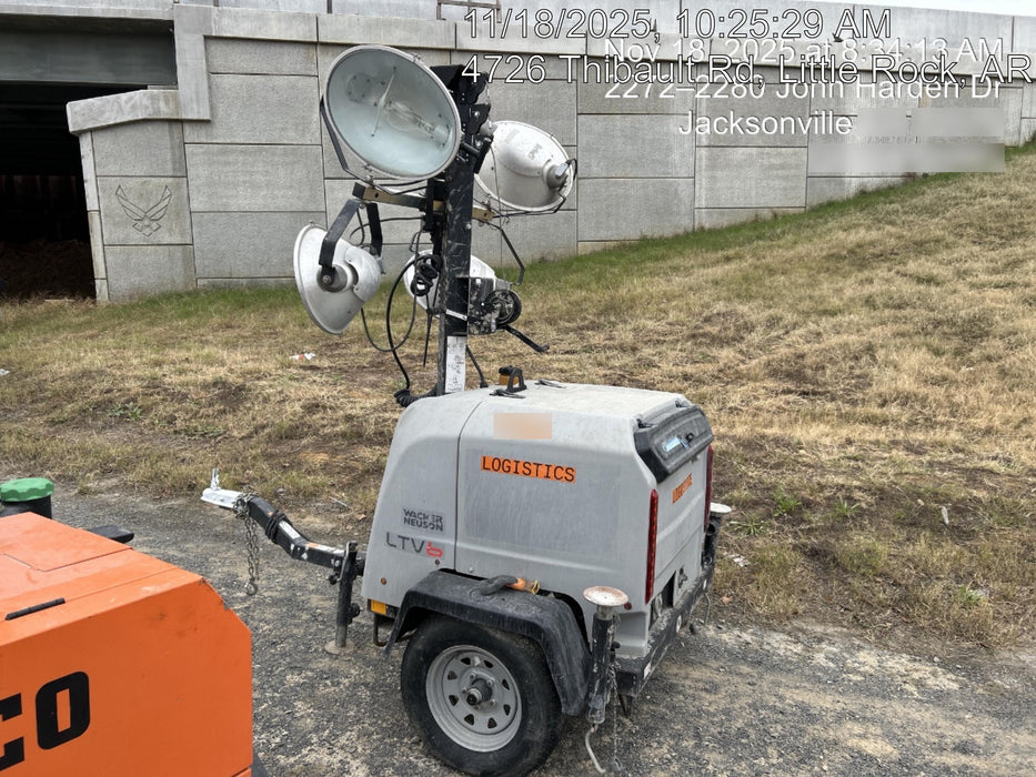 2019 Wacker Neuson LTV6L-MH Wacker Neuson LTV6L Mobile Light Tower w/Fuel Level Sensor Installed