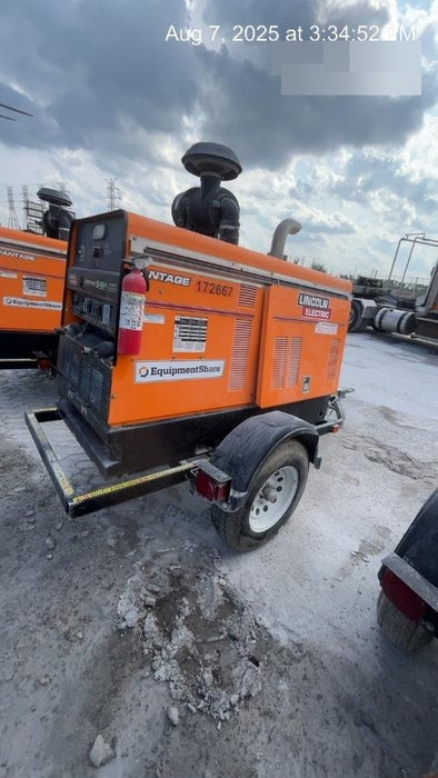 2021 Lincoln Electric Vantage 549X Ready Pak 3, ORANGE (includes trailer, cable rack, fender light kit)