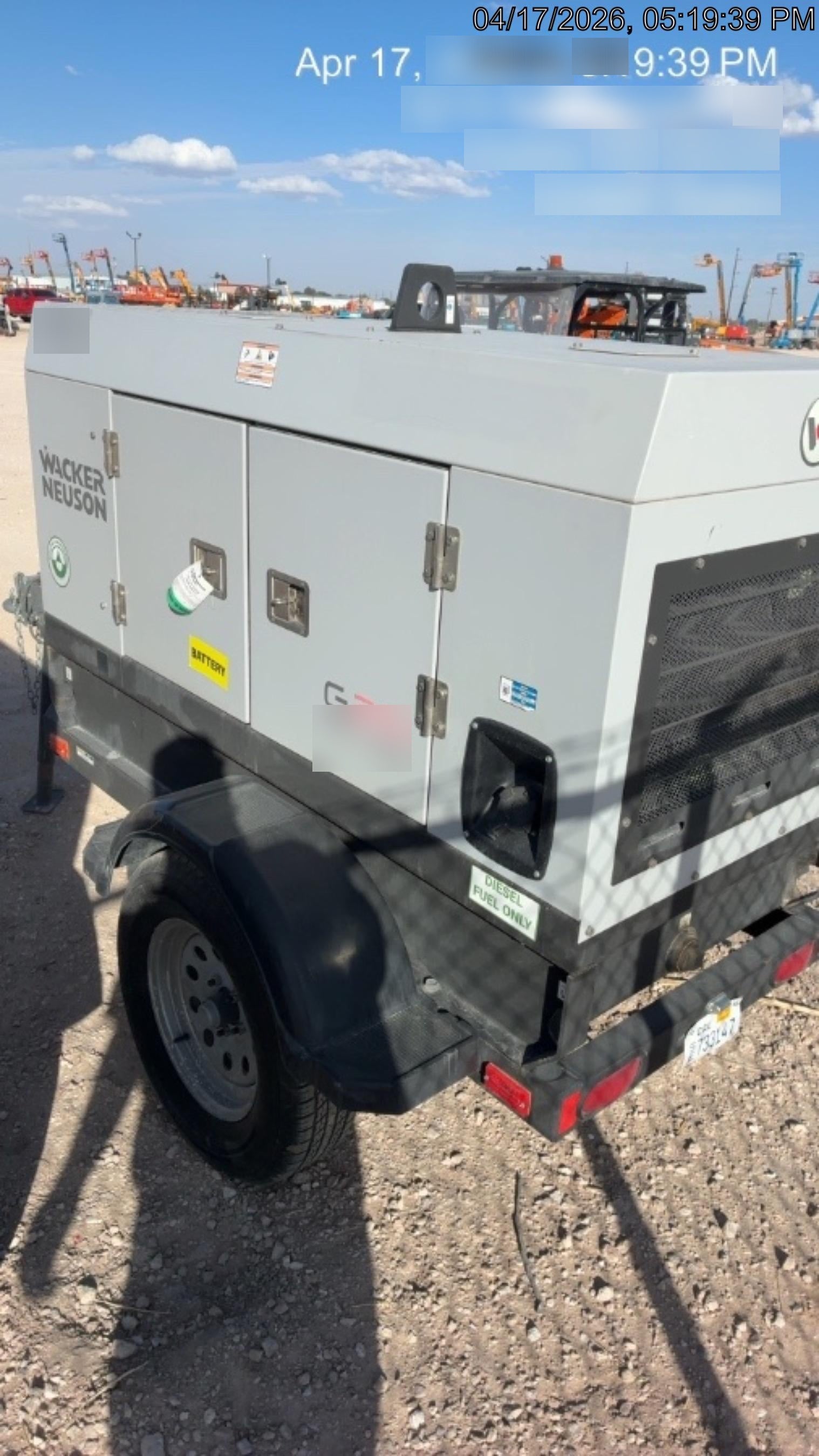 2019 WACKER NEUSON G25