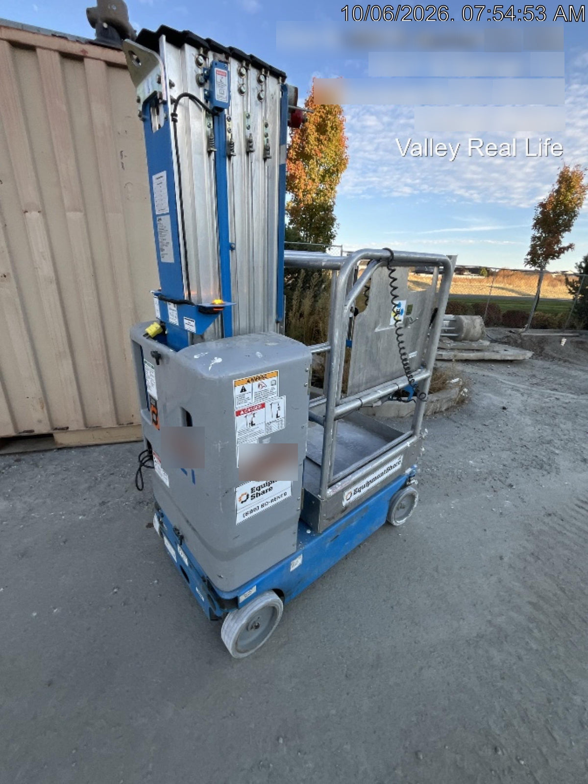 2020 GENIE GR-20