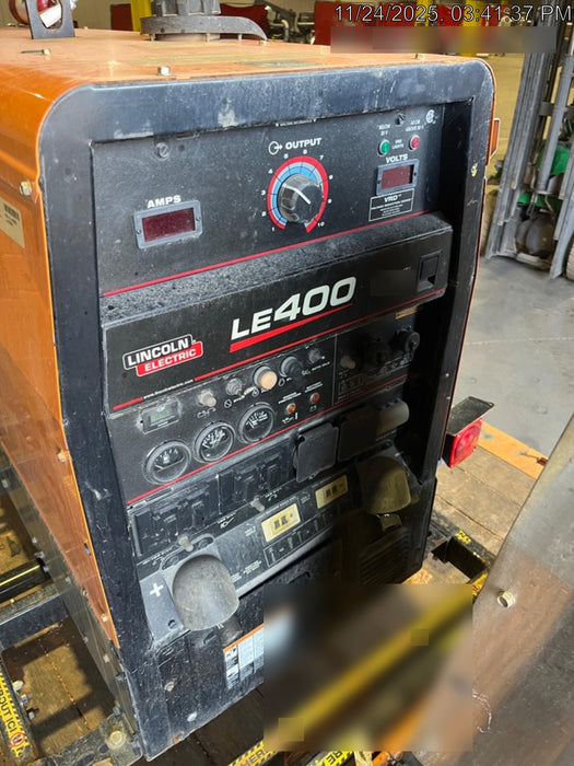 2022 Lincoln Electric LE400 Kubota V1505, Trlr, Cable Rack, Light Kit, ES Decals, T3