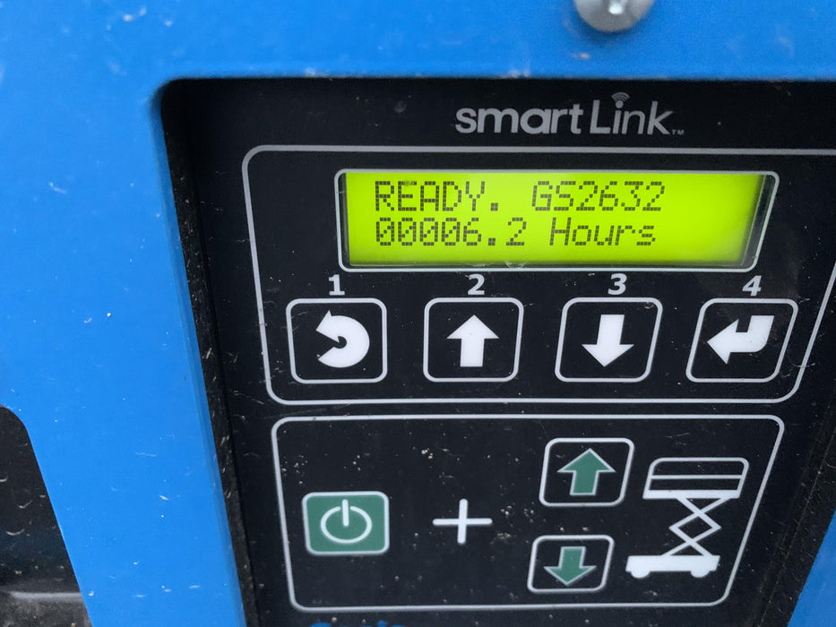 2020 Genie GS-2632 Solid NM Tires, Folding Rails with Half-Height Swing Gate, Beacon, 800W Invertor