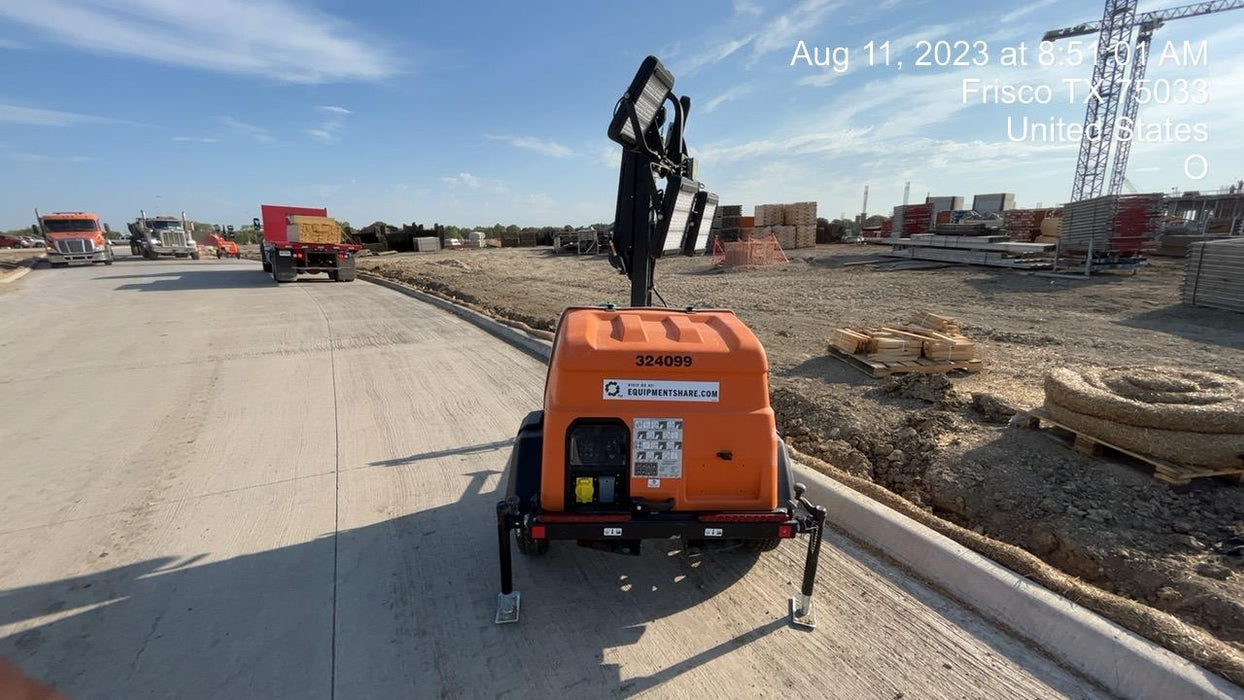 2023 Generac MLT2 Diesel, Flex Switch 120V Input, Powerzone Controller, (4) 320W LED Lights, 4kW Generator, 39.9 Gal Fuel Tank, 2" Ball, T3