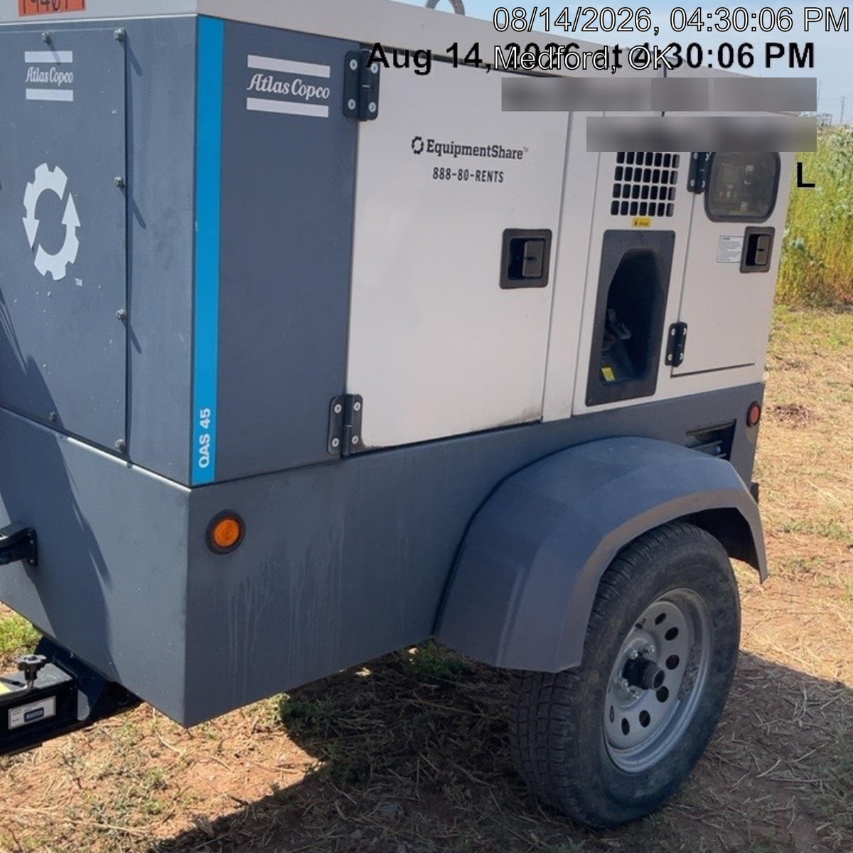 2021 ATLAS COPCO QAS45