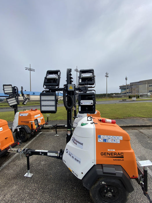 2024 Generac MLT2 Diesel, Flex Switch 120V Input, Powerzone Controller, 
(4) 320W LED Lights, 4kW Generator, 39.9 Gal Fuel Tank, 2" Ball, T3