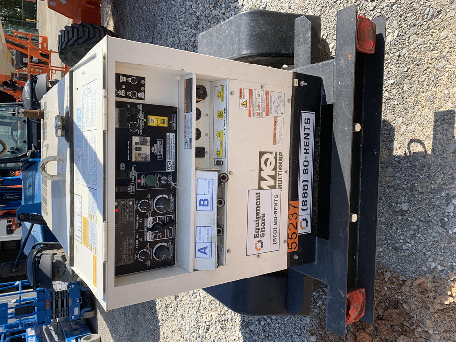 2019 Multiquip DLW400ESA4 Dual Pack, Trailer Mounted