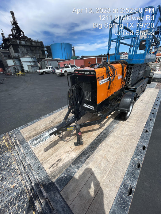 2021 Lincoln Electric Vantage 322 Vantage 322 Ready Pak 3 w/ Telematics & Decals, ORANGE (includes trailer, cable rack, fender light kit)